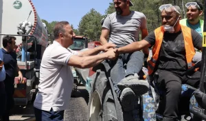 Yavuz Ağıralioğlu’ndan Bursa yangın bölgesine ziyaret.