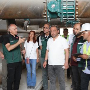 Susuzluk sorununu çözecek olan Karacasu Barajı inşaatı son sürat devam ediyor.