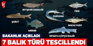 Tarım ve Orman Bakanlığı tarafından 7 balık türü daha tescillendi.