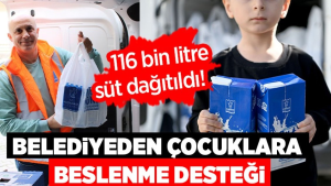 Kuşadası Belediyesinden çocuklara beslenme desteği!..