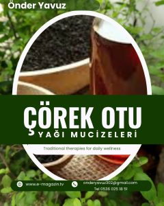 Çörek Otu yağı mucizeleri…